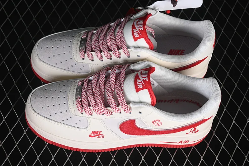 All Categories Nk Air Force 1 Air Force Series Nk Air Force 1 Low Air Force Low Nike Air Force 1'07 Low Beige Red Air Force One Low Casual Shoes HT5088-626